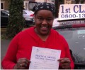 Blatina with Driving test pass certificate